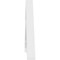 Ekena Millwork Pitch Winston Architectural Grade PVC Gable Pediment, 36"W x 7 1/2"H x 1"P (5/12) GPP036X008X100WIN - alternate 4